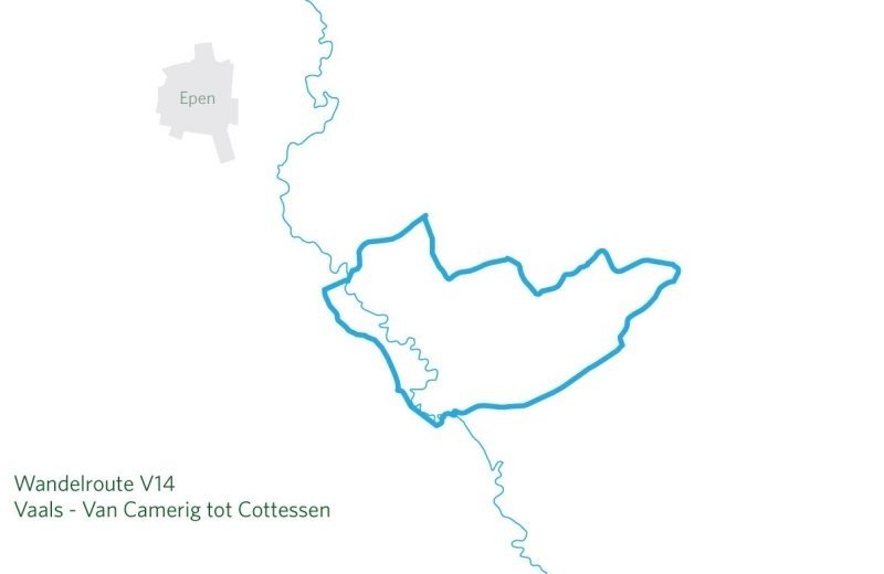 Walking route Vaals - From Camerig to Cottessen